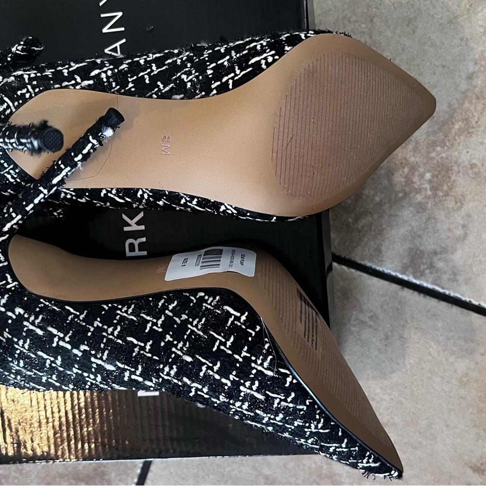 Elegant Black and White Women's Shoes